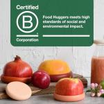 Food Huggers 5pc Reusable Silicone Food Savers | BPA Free & Dishwasher Safe | Fruit & Vegetable Produce Storage for Onion, Tomato, Lemon, Banana, Cans & More | Round, Terracotta