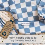 Tiny Twinkle Long Sleeve Bib for Babies & Toddlers – Waterproof Smock Bib for Eating – Machine Washable & Mess-Proof, Baby Feeding Essential & Shower Must-Have(Ocean Life, 2-4Y)