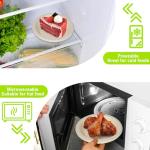 Uniecocus Paper Plates Bulk 400 Count, Small 6 inch Eco Friendly Plates, Compostable Biodegradable Disposable for Party, Everyday