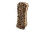 Naturolic All-Natural Wooden Scrub Brush Set | Wooden Handle | Palmyra Bristle Brush for Cleaning | Eco Friendly Cleaning Products | Scrub Brush Set of 2