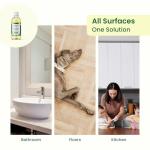 Good Natured Brand All-Purpose Cleaner Concentrate | Multi-Surface Cleaner | Natural Lemon Essential Oil | Multipurpose Cleaner Concentrate All Surfaces | Lemon Love | 4oz makes 64oz