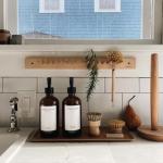 5 pcs Bamboo Kitchen Brush Set| Valuable Cleaning Tool Kit| Plastic-Free & Eco-Friendly Products| Gift for Women Mom