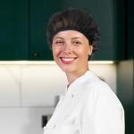 6 Pcs Chef Hat Unisex Elastic Kitchen Cooking Hat Food Service Hair Nets Mesh Cap Adjustable Reusable Washable Cooking Chef Cap(Black)