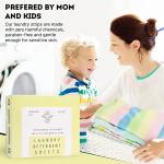 ECO ROOTS Laundry Detergent Sheets 64 loads | ECO FRIENDLY Unscented Sheets, Liquidless Travel Size Laundry Strips Detergent, Zero Waste Plastic Free Sustainable Washer Products