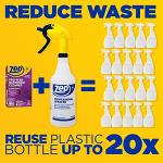 Zep PRO-TABS Bathroom Cleaner Dissolvable Tablets - 4 Tablets Per Box - Just Add Water! Environmentally Friendly, Purple (ZUBCTAB)