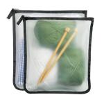 (re) zip 2-Pack Gallon Size Storage Bags | Zippered, Reusable Bags for Travel & Household Storage | BPA-Free, Food Grade, Machine Washable (Black)