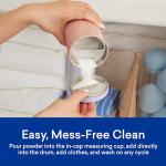 BLUELAND Oxi Laundry Booster Powder Refill 2-Pack, Clear Skies Scent, 50 Loads, 35.2 oz, Plastic-Free, Eco Friendly, Oxy Cleaner, Stain Remover