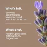 Eco-Friendly Aromatherapy Candles | Lavender & Basil