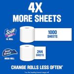 Scott 1000 Eco-Friendly Toilet Paper, 32 Rolls