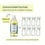 Good Natured Brand All-Purpose Cleaner Concentrate | Multi-Surface Cleaner | Natural Lemon Essential Oil | Multipurpose Cleaner Concentrate All Surfaces | Lemon Love | 8oz makes 128oz