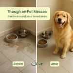 Good Natured Brand All-Purpose Cleaner Concentrate | Multi-Surface Cleaner | Natural Lemon Essential Oil | Multipurpose Cleaner Concentrate All Surfaces | Lemon Love | 8oz makes 128oz