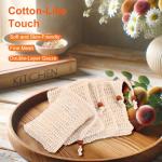 Eco-Friendly Skincare, Natural Exfoliation, Cotton Bathroom Accessories, Sustainable soap Storage, Zero Waste Shower Products, Biodegradable soap Pouch