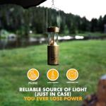 UCO 12-Hour Natural Beeswax Candles - Candle Lantern - 3 pack