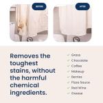 Truly Free Natural Laundry Detergent for Sensitive Skin | Eco Friendly, Plant Based, Baby Clothes Safe | Clean & Easy Powder to Liquid, 1 Pack Detergent + 1 Refillable Jug | Signature Scent, 50 Loads