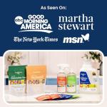 Truly Free Natural Laundry Detergent for Sensitive Skin | Eco Friendly, Plant Based, Baby Clothes Safe | Clean & Easy Powder to Liquid, 1 Pack Detergent + 1 Refillable Jug | Signature Scent, 50 Loads