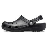 Crocs Unisex-Adult Classic Clogs, Black, 9 Men/11 Women