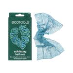 EcoTools Exfoliating Bath Net, Inspired by African Bath Net Sponge, Exfoliates & Cleanses Whole Body, Flexible & Reusable, Eco-Friendly Body Scrubber, Vegan & Cruelty-Free, 1 Count