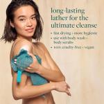 EcoTools Exfoliating Bath Net, Inspired by African Bath Net Sponge, Exfoliates & Cleanses Whole Body, Flexible & Reusable, Eco-Friendly Body Scrubber, Vegan & Cruelty-Free, 1 Count