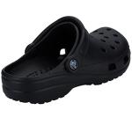 Crocs Unisex-Adult Classic Clogs, Black, 9 Men/11 Women