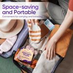 Lavender Laundry Detergent Sheets Travel Eco-friendly 300 Loads Fisroa Clothes Washing Detergent Sheets Plastic-Free Washer Strips Liquidless Laundry Strips Tablet