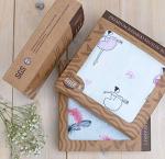 DreamShip Baby Blanket | 4-Layer Breathable Muslin | Hypoallergenic 100% Rayon | Baby Receiving Blankets | Perfect Shower Gift | Pre-Washed | for Newborns & Toddlers | 47x47 inch