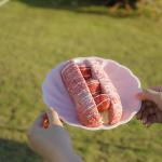 Macaron Color Sturdy Disposable Petal Plates 9 Inch - 18 Count Biodegradable Plant Fiber Tableware - Elegant Dinner Plates for Wedding, Birthday Party, Baby Shower, Holiday Feast & Celebration