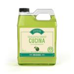 Fruits & Passion Cucina Concentrated Dish Soap Refill, Lime Zest & Cypress Tree, Gentle Liquid Dishwashing Detergent with Olive Oil, Vegan & Eco-Friendly Formula, 1 Liter (33.8 fl oz)