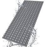 BEMISO BEMISO Shower Mat Non Slip Bathtub Mat with Suction Cups and Drain Holes 37.4 x15.7 Inch Bath Mat for Tub & Shower.Easy Dry,Easy to Cut,Eco-Friendly