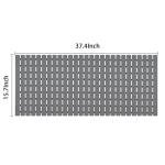 BEMISO BEMISO Shower Mat Non Slip Bathtub Mat with Suction Cups and Drain Holes 37.4 x15.7 Inch Bath Mat for Tub & Shower.Easy Dry,Easy to Cut,Eco-Friendly