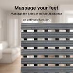 BEMISO BEMISO Shower Mat Non Slip Bathtub Mat with Suction Cups and Drain Holes 37.4 x15.7 Inch Bath Mat for Tub & Shower.Easy Dry,Easy to Cut,Eco-Friendly