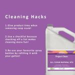 Project Clean, All Clean Natural, Eco Friendly Product & Cleaning Supplies, Multi-Surface Cleaner, Multi-Purpose Cleaner, Ready to Use, Household cleaner, BioPreferred Certified