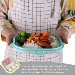 Winb Lunch Saver & Avocado Saver & Onion Storage, 8 inch Reusable Fruit, Veggie and Food Savers - Ideal for Avocados, Tomatoes, Sandwich, Garlic, Onions, and More (Macaron color)