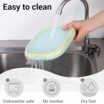 Winb Lunch Saver & Avocado Saver & Onion Storage, 8 inch Reusable Fruit, Veggie and Food Savers - Ideal for Avocados, Tomatoes, Sandwich, Garlic, Onions, and More (Macaron color)