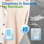 Diesetsr Laundry Detergent Sheets 150 Counts Travel Laundry Sheet ECO-friendly, 300 Small Loads Plastic-Free Clothes Washing Soap-Fresh Linen