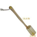 Back Loofah Scrub Loofah Sponge Long Handle Loofah Shower Bath Brush On a Stick Body Scrub Brush Scrubber Loofah Exfoliating Body Eco-Friendly Sponge