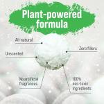 Rockin' Green Hard Rock Laundry Detergent for Hard Water (90 Loads), Plant based, Natural Laundry Detergent Powder, Biodegradable Odor Fighter, Safe for Sensitive Skin, 45 oz (Unscented)