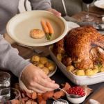 ECOLipak Paper Plates 10 Inch, 150 Pack Compostable Heavy Duty Disposable Biodegradable Sugarcane Bagasse Eco Friendly Paper Plates for Thanksgiving Party Dinner