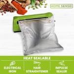 100pcs Mylar Bags for Food Storage - Extra Thick 10 Mil - Includes Gallon/Quart/Pint Sizes with 400cc Oxygen Absorbers - Zip Resealable Storage Pouches - Bolsas Mylar