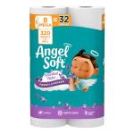 Angel Soft Toilet Paper with Fresh Lavender Scented Tube, 8 Mega Rolls = 32 Regular Rolls, Soft and Strong Toilet Tissue
