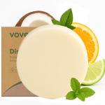 Vove Natural Dish Soap Bar | Bergamot & Grapefruit Essential Oils | Zero Waste Dishwashing Blocks | Plastic-Free Kitchen Soap Cold Pressed | Plant-Based & Eco-Friendly | Single bar (3.5 oz)