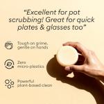 Vove Natural Dish Soap Bar | Bergamot & Grapefruit Essential Oils | Zero Waste Dishwashing Blocks | Plastic-Free Kitchen Soap Cold Pressed | Plant-Based & Eco-Friendly | Single bar (3.5 oz)