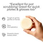 Vove Natural Dish Soap Bar | Bergamot & Grapefruit Essential Oils | Zero Waste Dishwashing Blocks | Plastic-Free Kitchen Soap Cold Pressed | Plant-Based & Eco-Friendly | Single bar (3.5 oz)