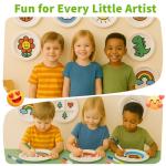 10 Inch Compostable Paper Plates【White 150 Pack】, 100% Sugarcane Bagasse Large Disposable Plates, Sturdy Heavy Duty, Biodegradable Dinnerware for Party, BBQ, Picnic, Catering