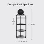 Kitsch Hanging Shower Caddy with Suction Cup – Self-Draining Bar Soap Holder & Shower Caddy for Shampoo Bars, Conditioner Bars & Soap – Rust Proof, Eco-Friendly, Wall Mount or Free-Standing Organizer