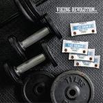 Viking Revolution Body Wipes for Men - Gym Wipes, Shower Wipes - Disposable and Eco-Friendly - Unscented Wet Wipes with Vitamin E and Aloe - 12 Individually Wrapped Wipes