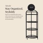 Kitsch Hanging Shower Caddy with Suction Cup – Self-Draining Bar Soap Holder & Shower Caddy for Shampoo Bars, Conditioner Bars & Soap – Rust Proof, Eco-Friendly, Wall Mount or Free-Standing Organizer