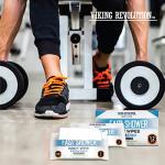 Viking Revolution Body Wipes for Men - Gym Wipes, Shower Wipes - Disposable and Eco-Friendly - Unscented Wet Wipes with Vitamin E and Aloe - 12 Individually Wrapped Wipes