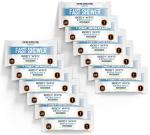 Viking Revolution Body Wipes for Men - Gym Wipes, Shower Wipes - Disposable and Eco-Friendly - Unscented Wet Wipes with Vitamin E and Aloe - 12 Individually Wrapped Wipes