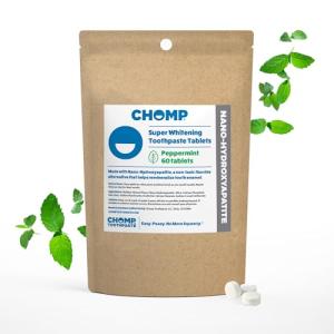 Eco-Friendly Whitening Toothpaste Tablets with Hydroxyapatite