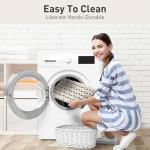 XIYUNTE Shower Mat Bathtub Mat Non Slip, 36''x16'' Soft and Comfortable Anti Slip Shower Mat, Eco-Friendly TPE+PP Shower Non Slip Mat with Powerful Suction Cups, Machine Washable, Easy to Cut, Brown